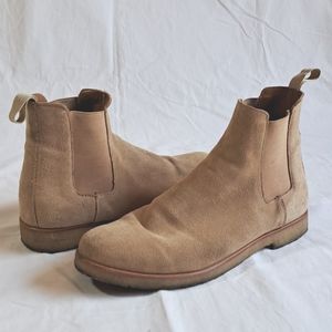 MNML Crepe Chelsea suede pull on rubber sole boots sz10.5